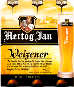 Hertog Jan Weizener set van 6 flesjes á 0,30 liter Hertog Jan Weizener set van 6 flesjes á 0,30 liter